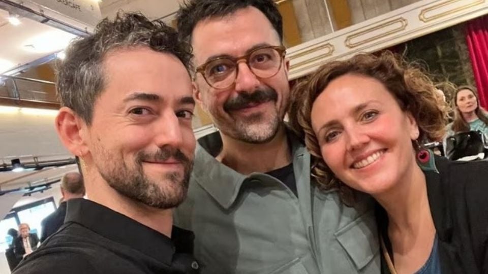 Luis Caballero y Michelle Vieth