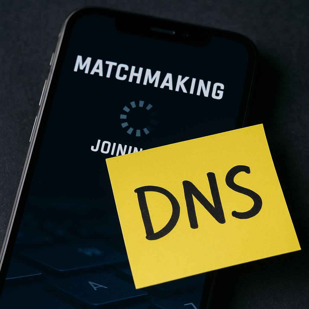 Swap your DNS once, then stop babysitting matchmaking