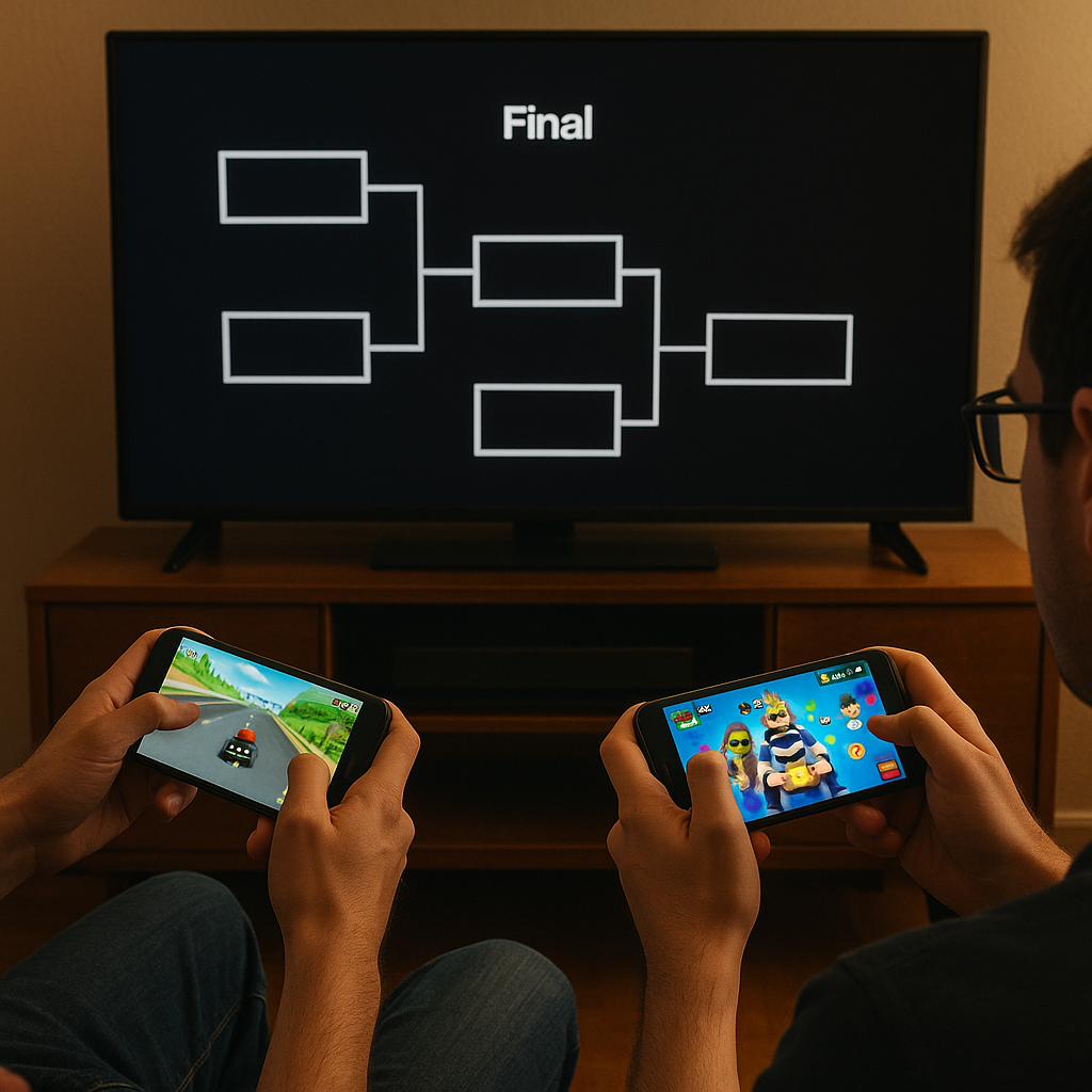 Host a two-person bracket night with the games you already have