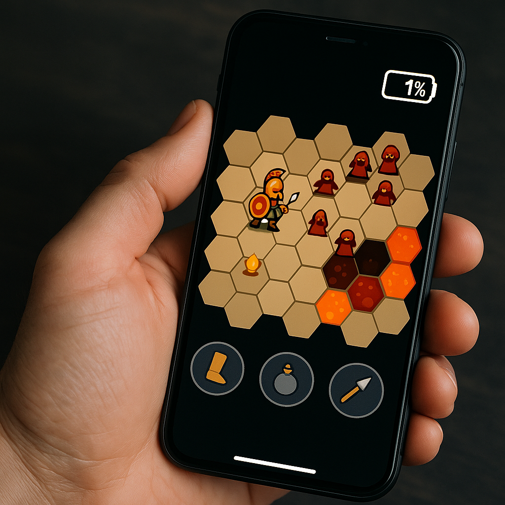 Hoplite: five minutes of clean, mean tactics