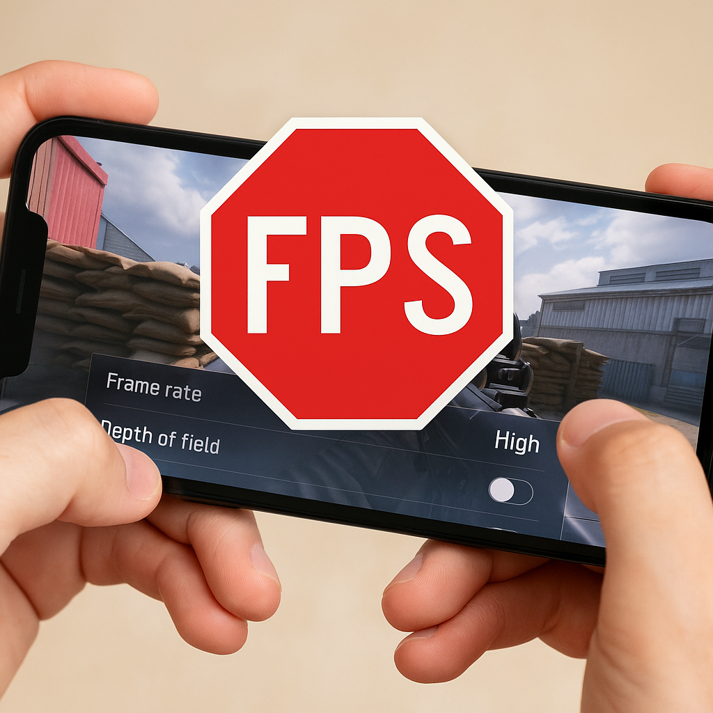 Lock your FPS before you touch the first menu