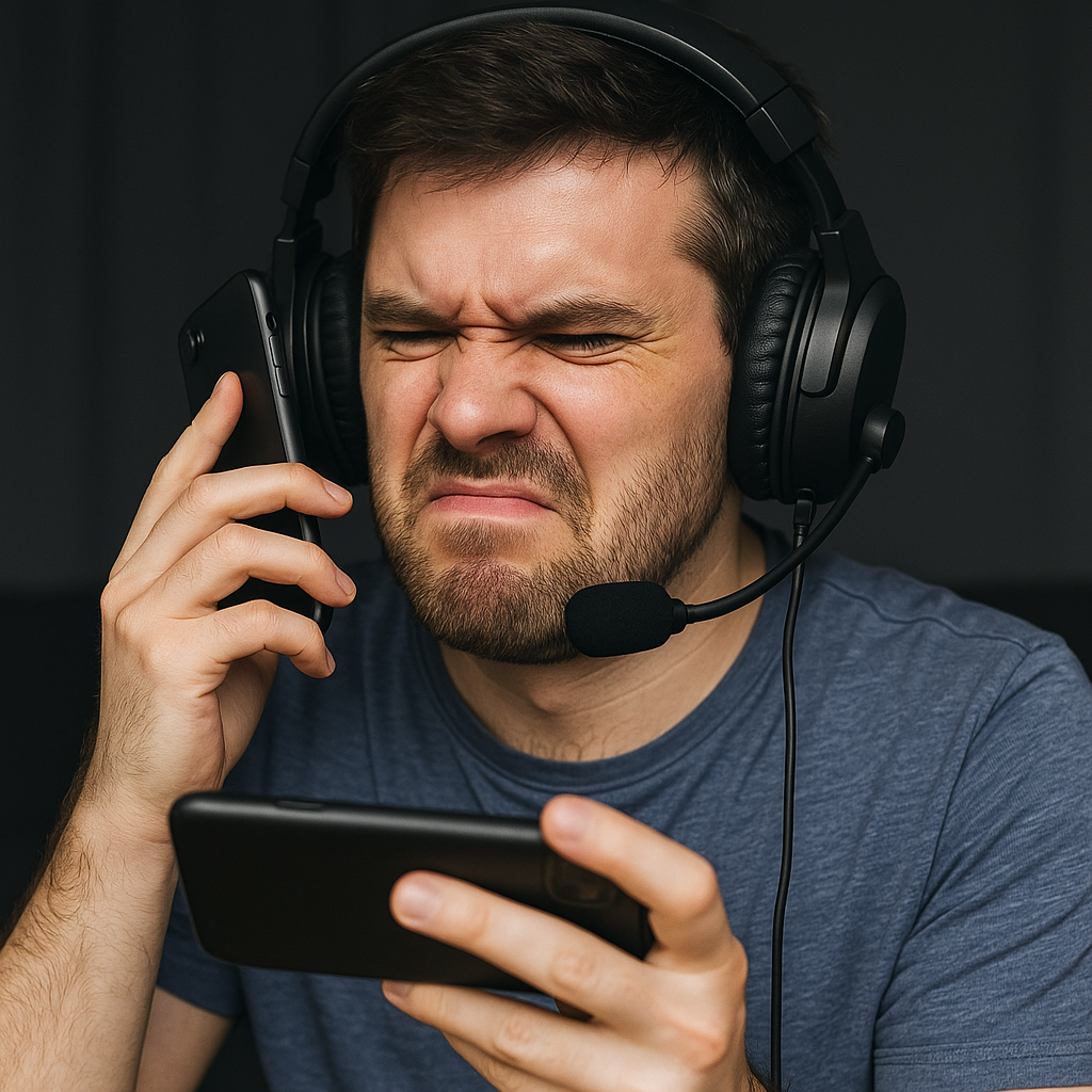 Turn off phone noise processing (it mangles party comms)