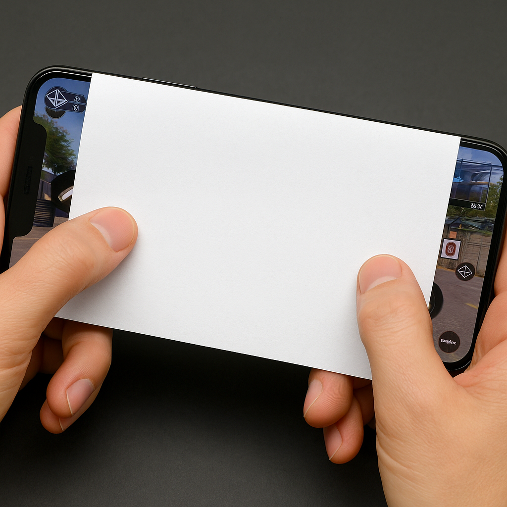 Do the paper-screen test before you rage-quit